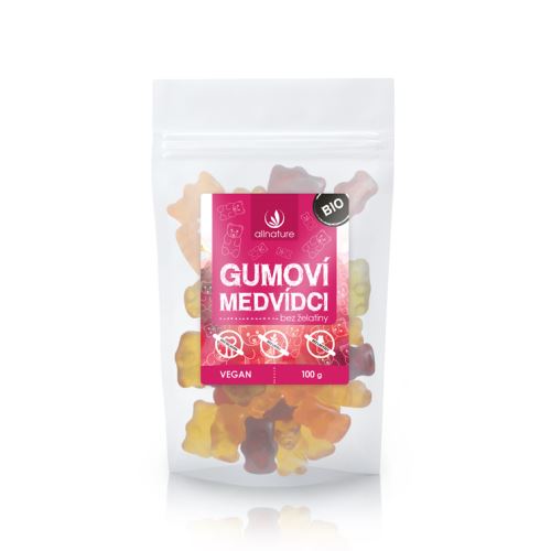 Allnature Gummy Bears without gelatine Organic 100 g