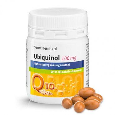 Sanct Bernhard Bioaktivní Q10 Uniqinol 100 mg 75 cps.