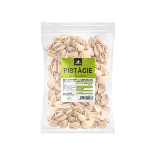 Allnature Roasted Pistachios Unsalted 500 g